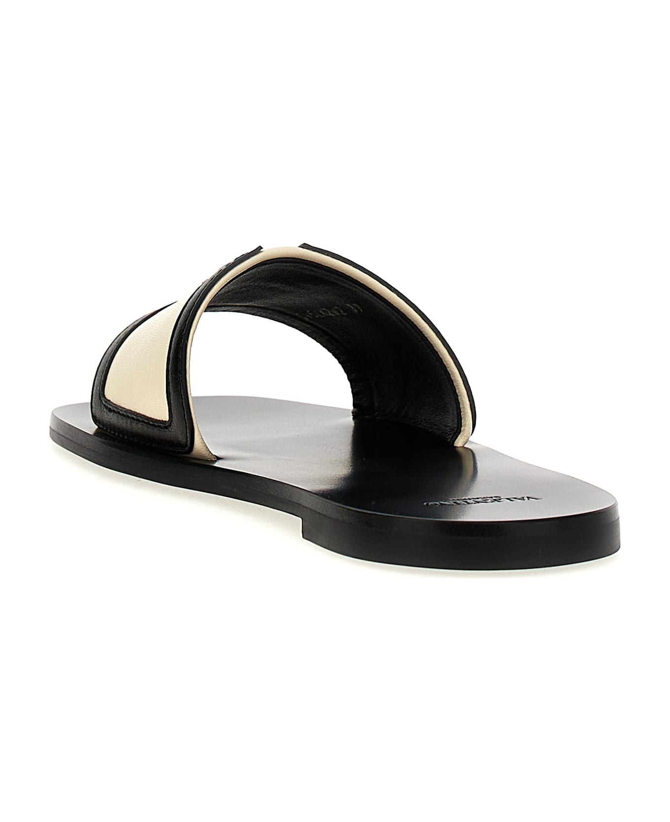 Valentino Garavani 
vlogo
 Sandals - White/Black