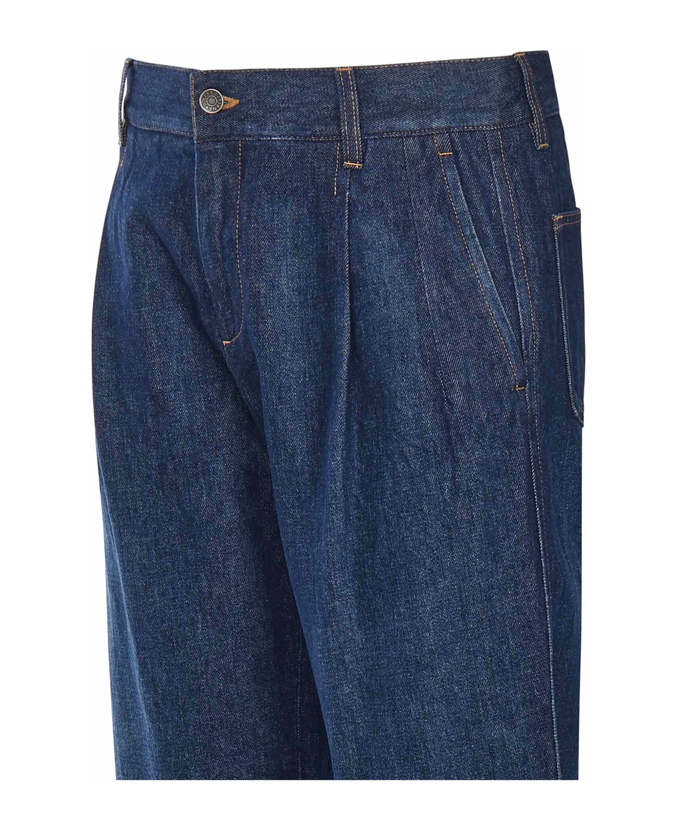 Dolce 
Gabbana Classic Cotton Jeans - MultiColour