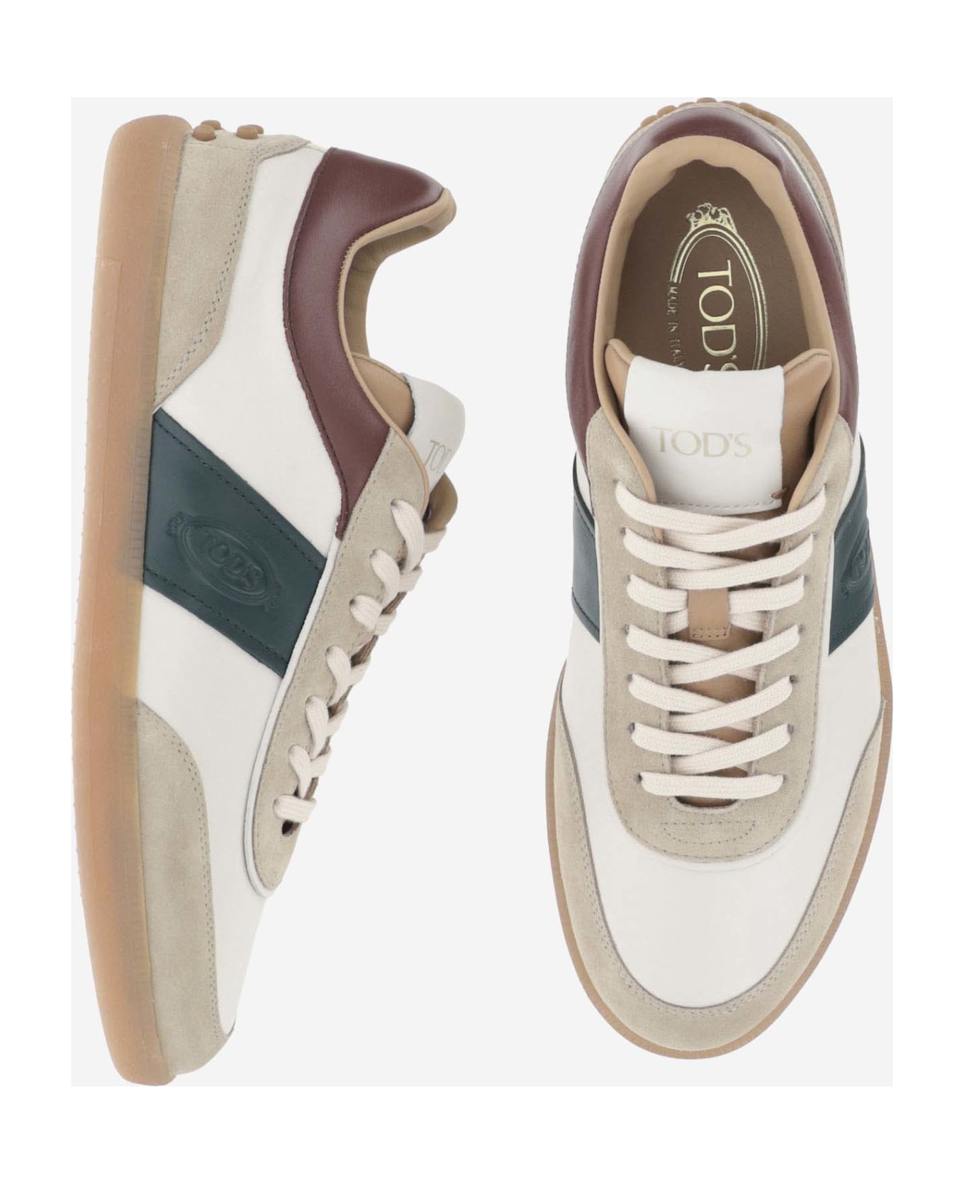 Tod's Suede Sneakers - C803CORDAB009BLATTET801BOTTS608C821