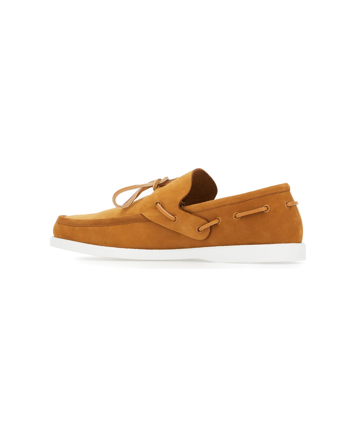 Marni Logo Loafers - TOBACCO