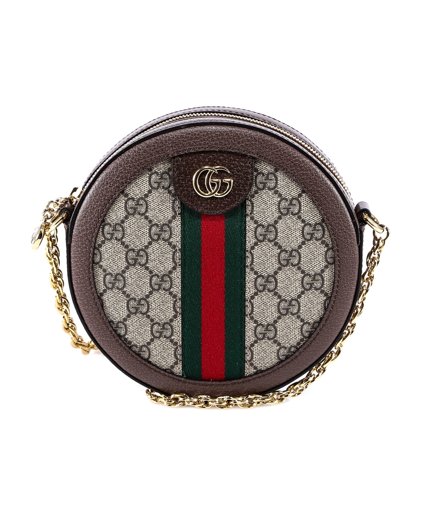 Gucci 'ophidia' Crossbody Bag - Beige