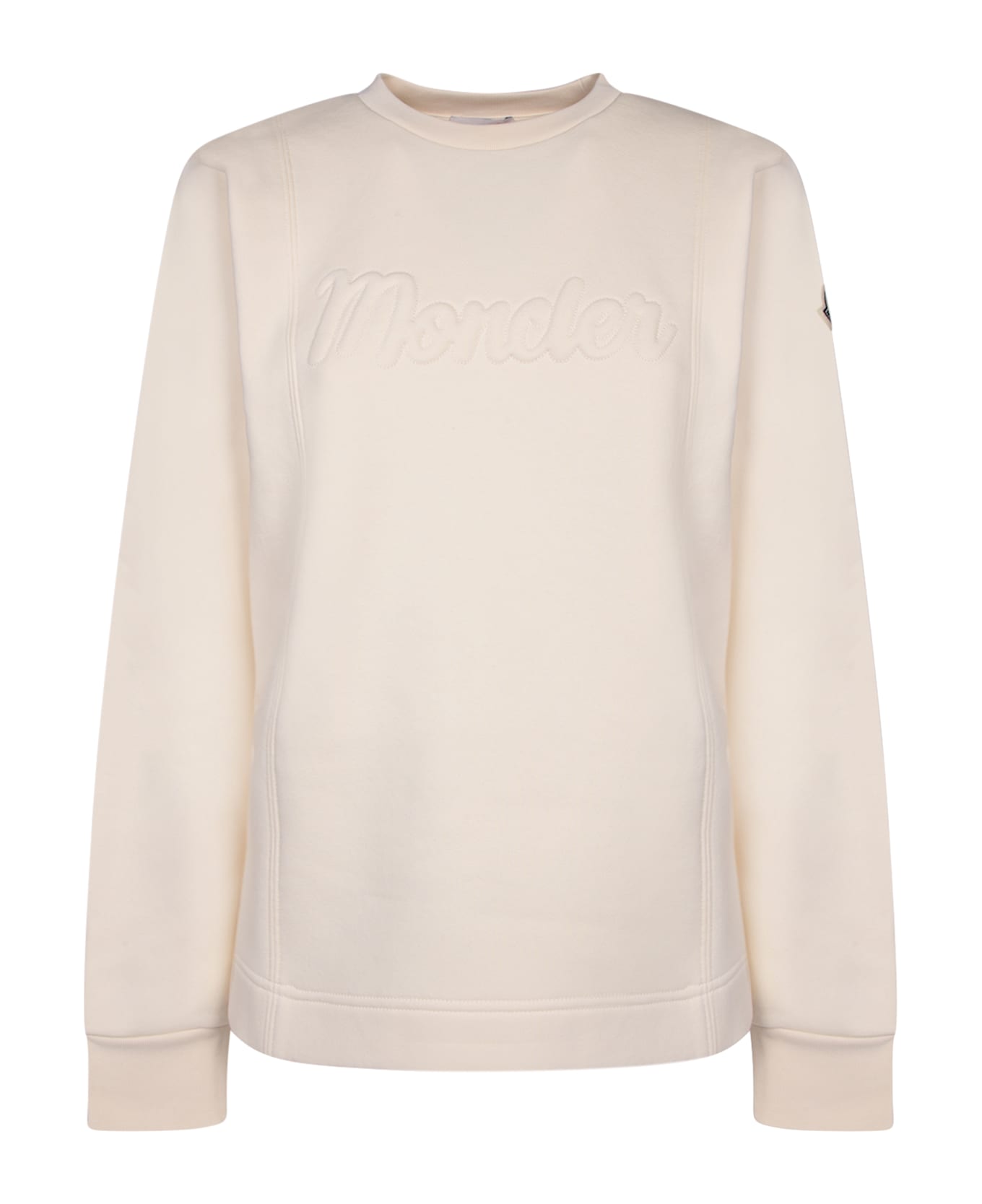 Moncler Logo Sweatshirt - Nude & Neutrals