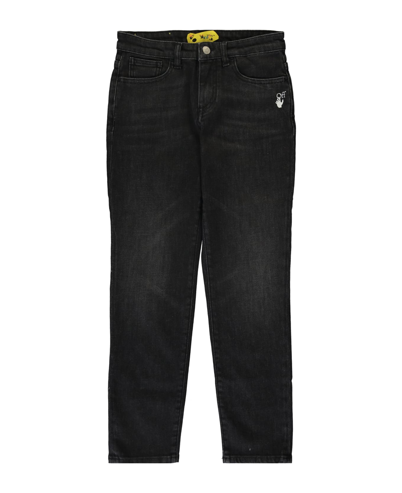 Off-White 5-pocket Jeans - black