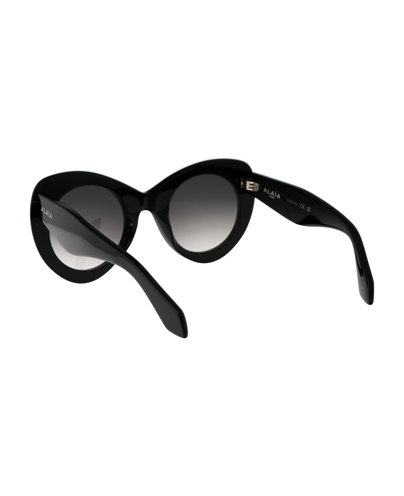 Alaia Aa0064s Sunglasses - 002 BLACK BLACK GREY