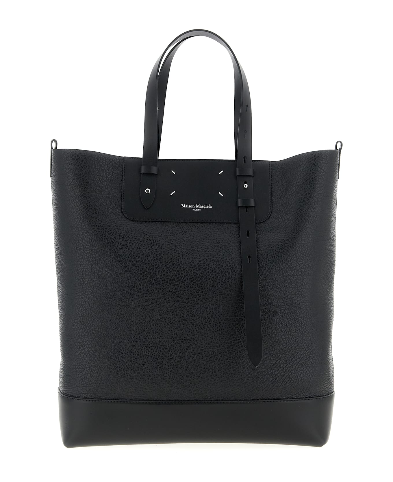 Maison Margiela 
vertical
 Shopping Bag - Black  