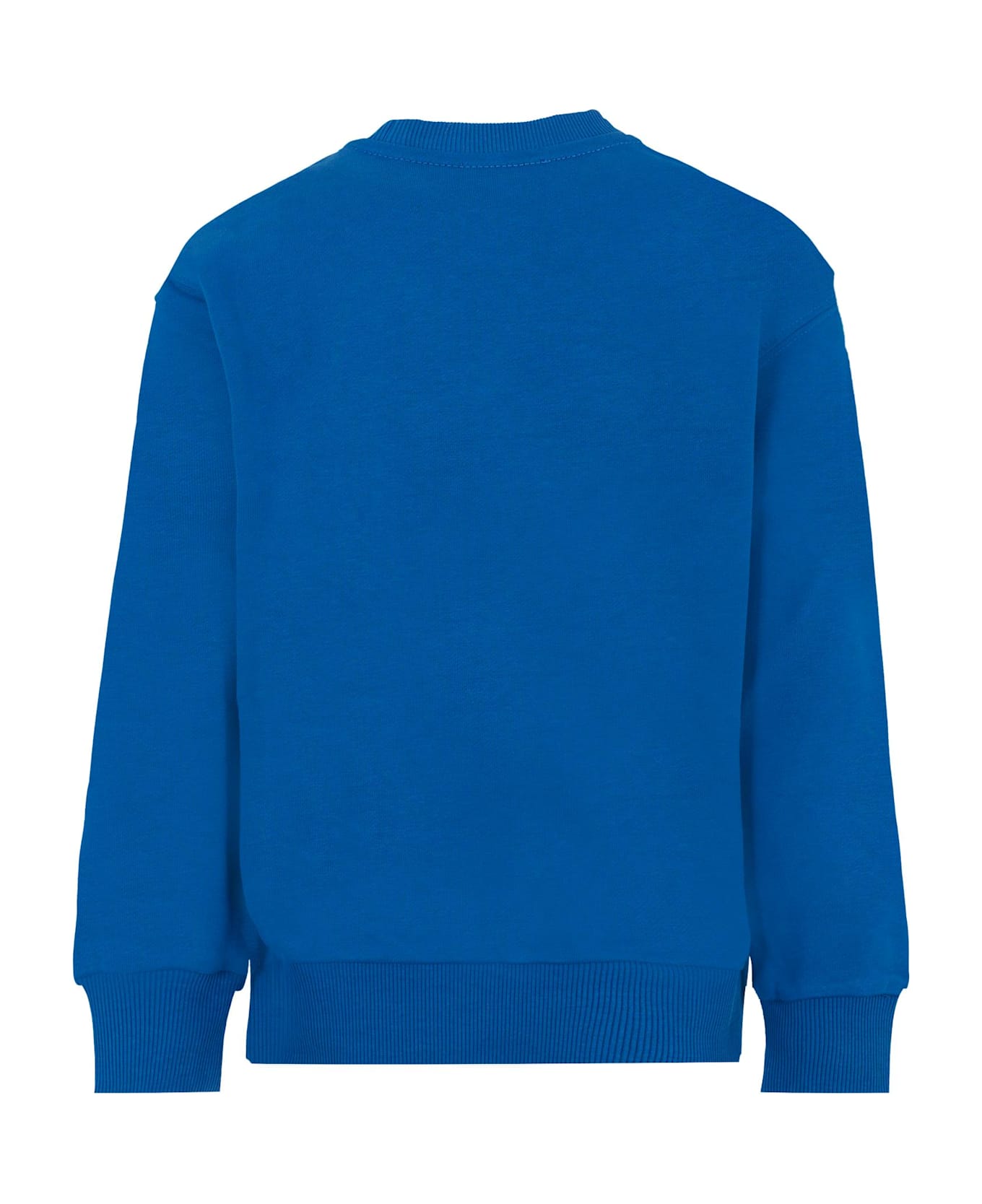 Diesel Light Blue Sweatshirt For Boy With Patch - Light Blue