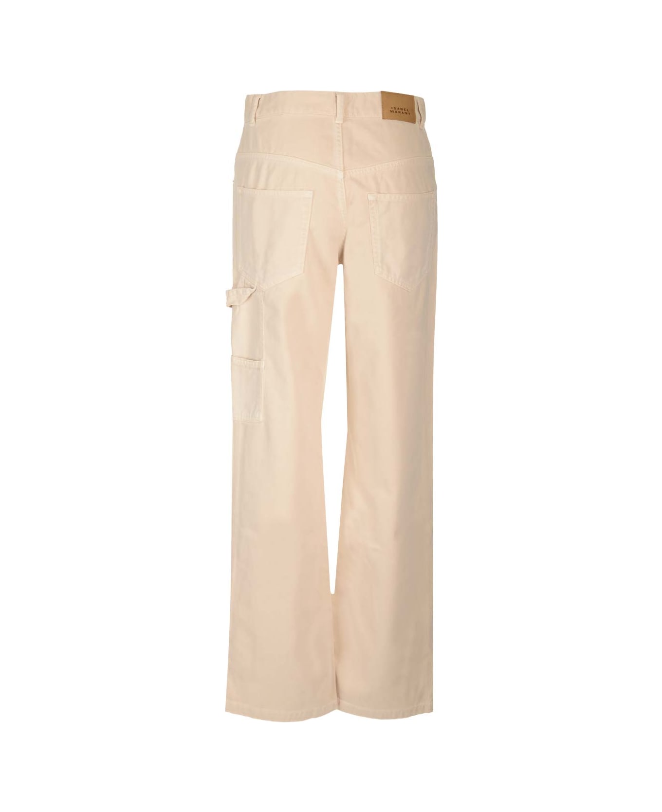 Isabel Marant Bymara Wide-leg Jeans - White