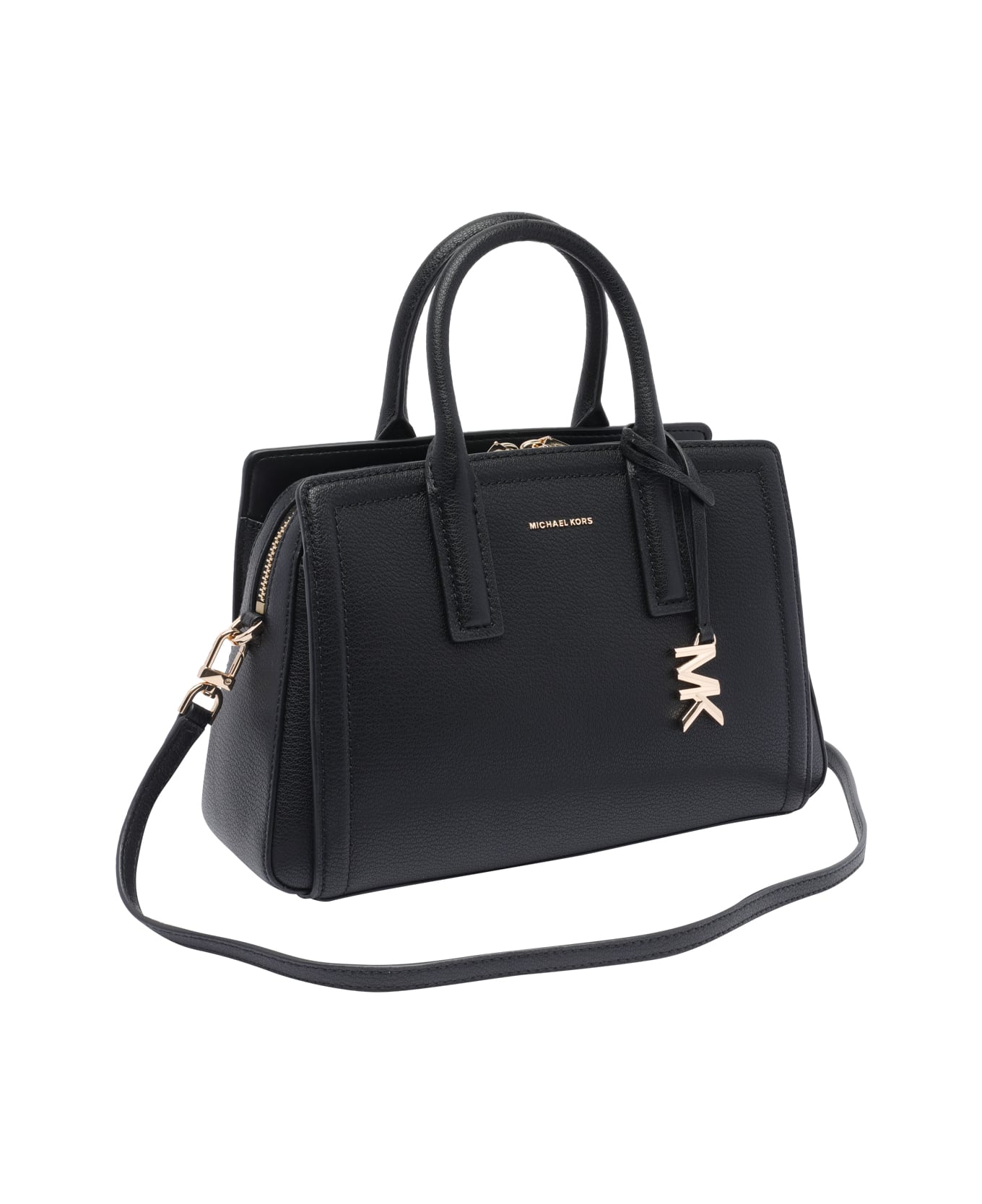 Michael Kors Logo Handbag - Black