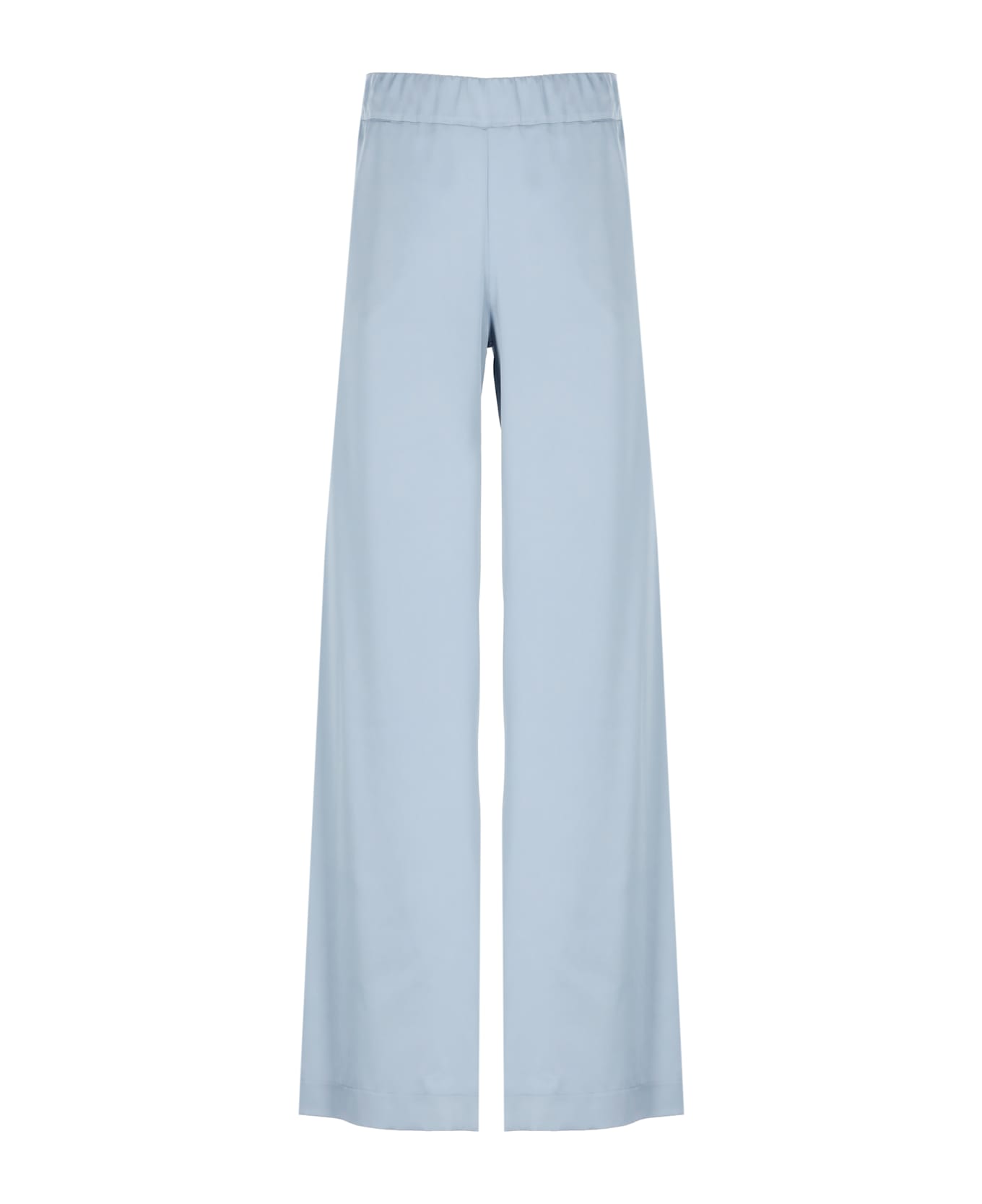D.Exterior Satin Pants - Light Blue