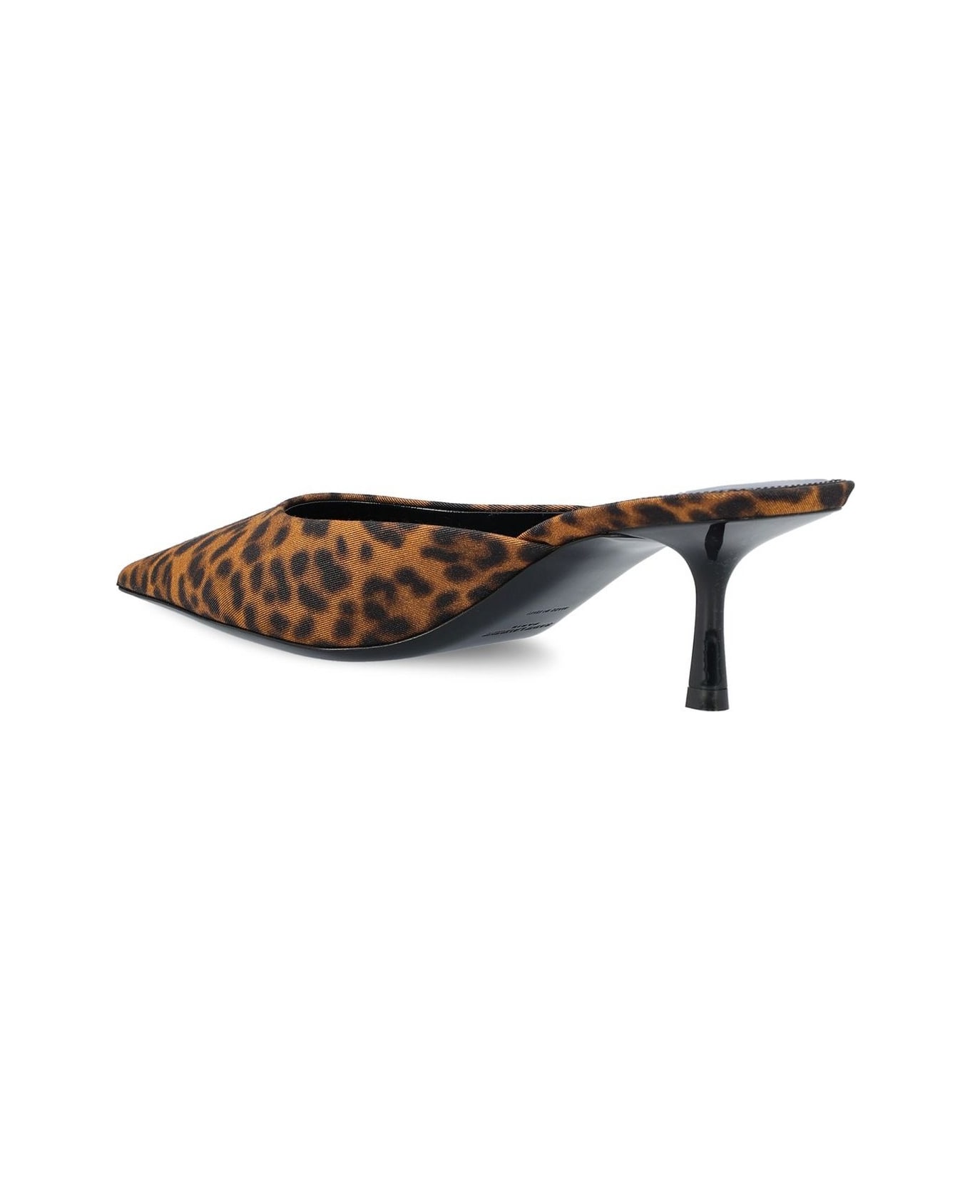 Saint Laurent Leopard Print Pointed-toe Pumps - MantO NATURALE