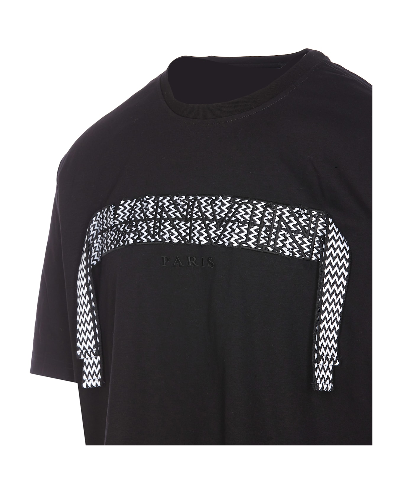 Lanvin Curb Lace T-shirt - Black