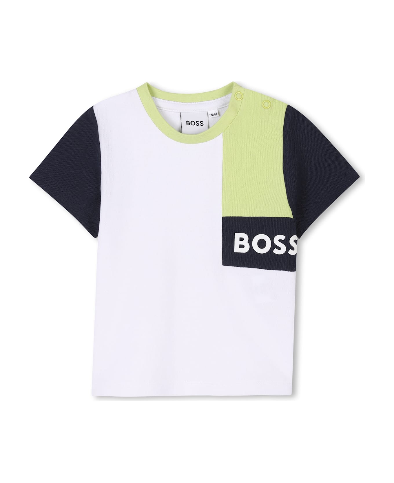 Hugo Boss T-shirt Con Logo - White