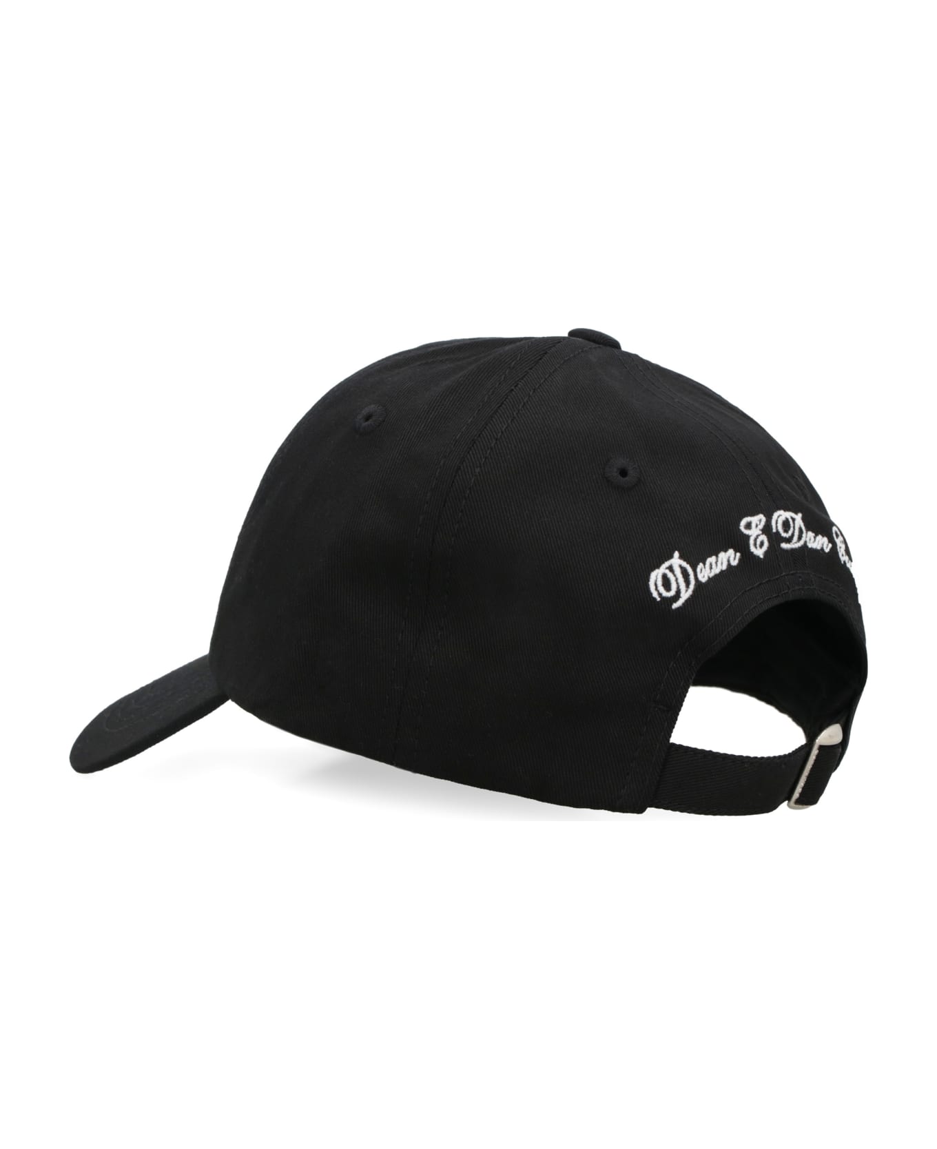 Dsquared2 Logo Embroidery Baseball Cap - black 帽子
