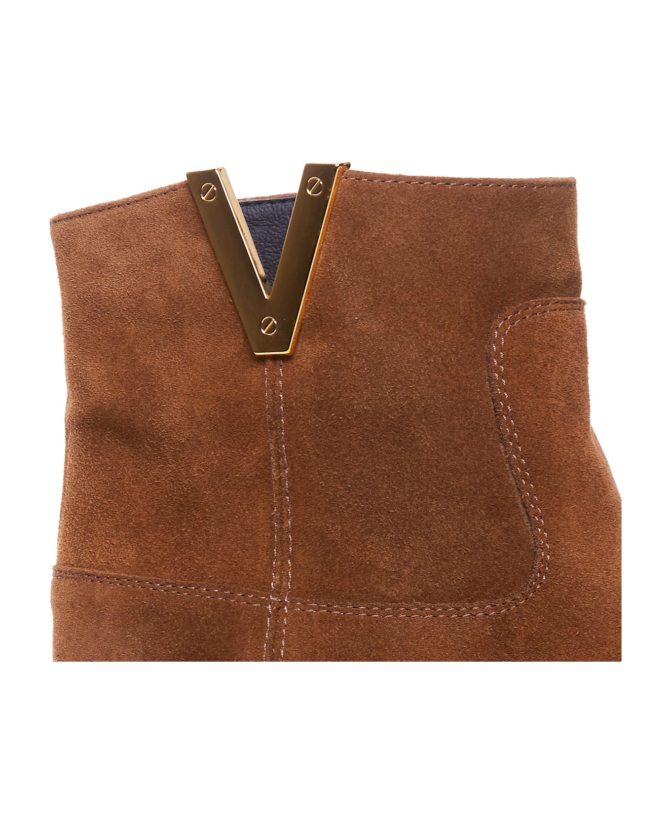 Via Roma 15 Booties - Brown