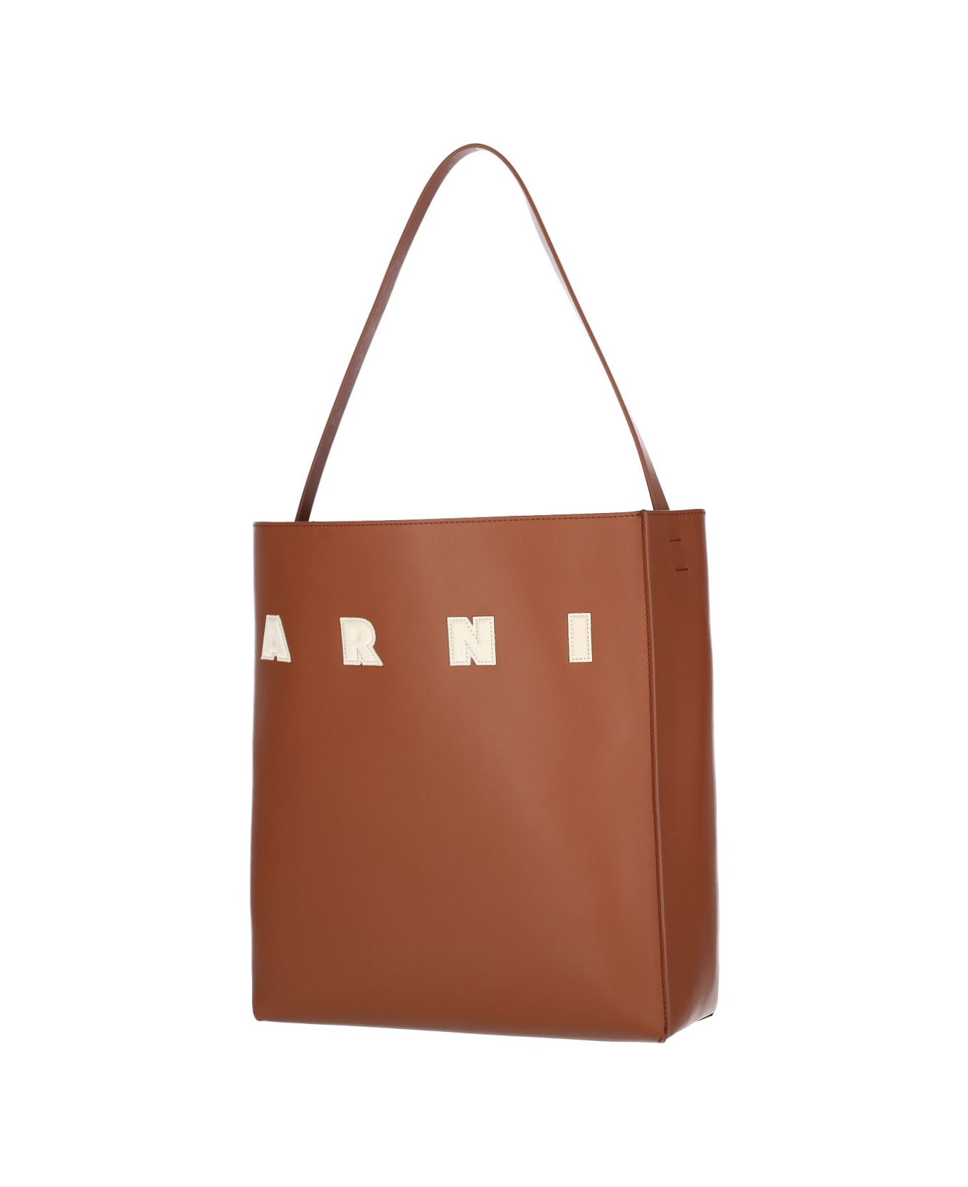 Marni Museo Medium Hobo Bag - BROWN