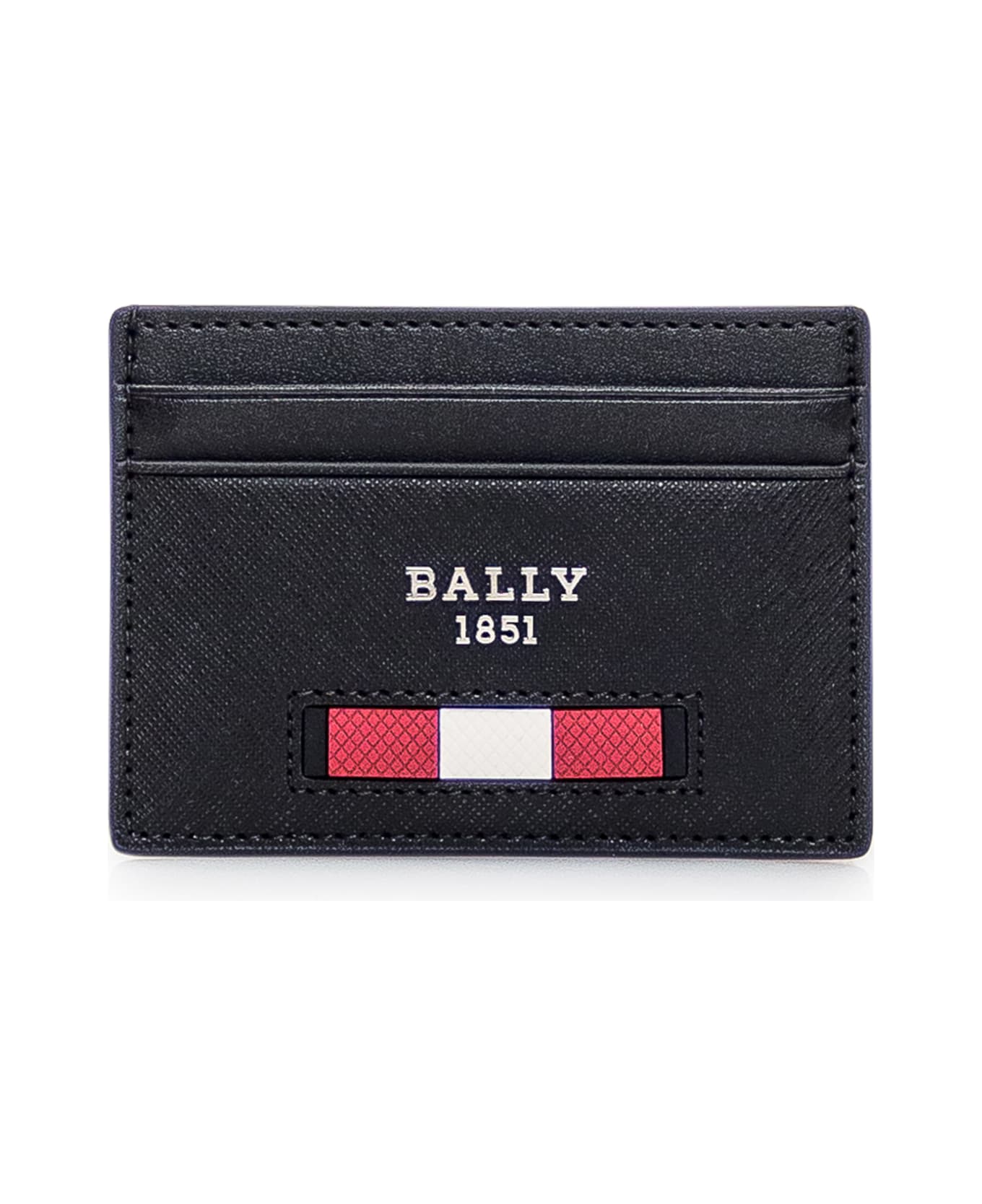 Bally Leather Card Holder - BLACK 財布