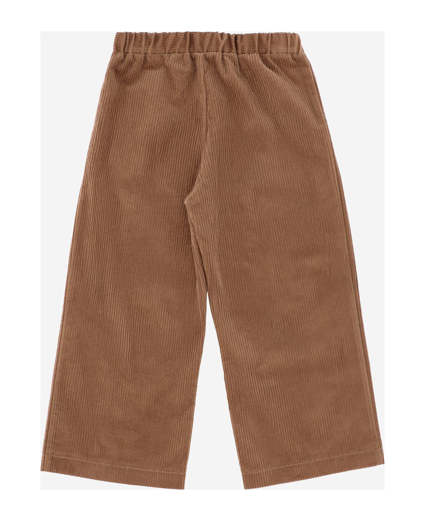 Nicoletta Fanna Corduroy Trousers - Brown