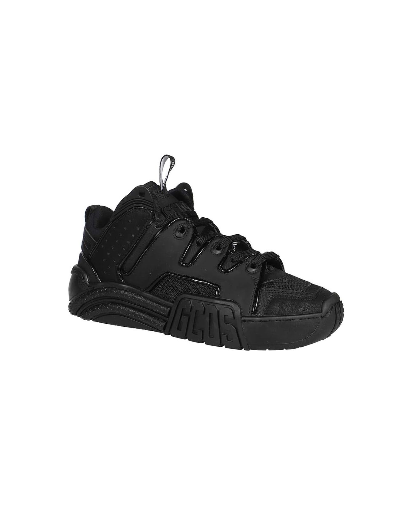 GCDS Mid-top Sneakers - black