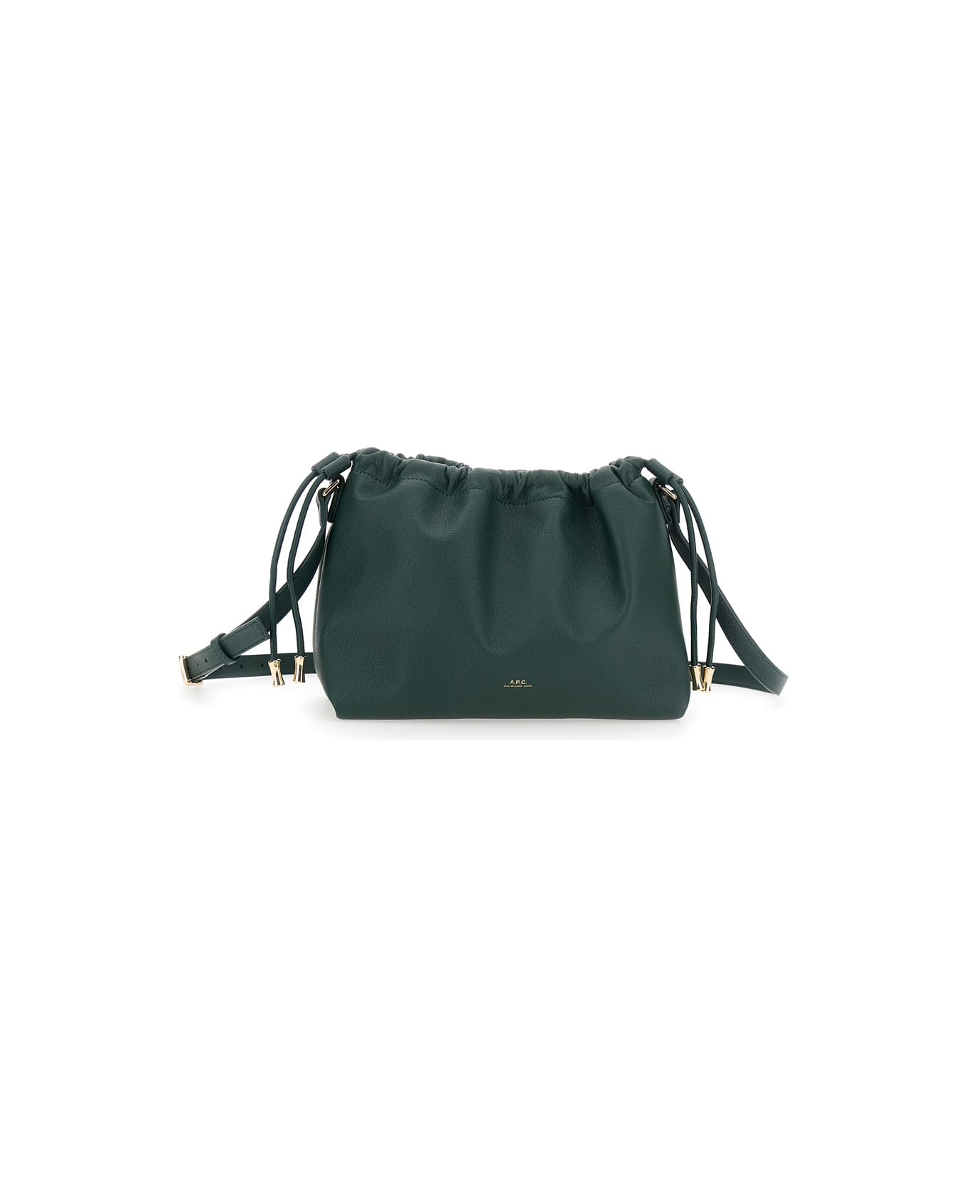 A.P.C. Sac Ninon Mini Bags Recycled Material With Leather Effect - Green