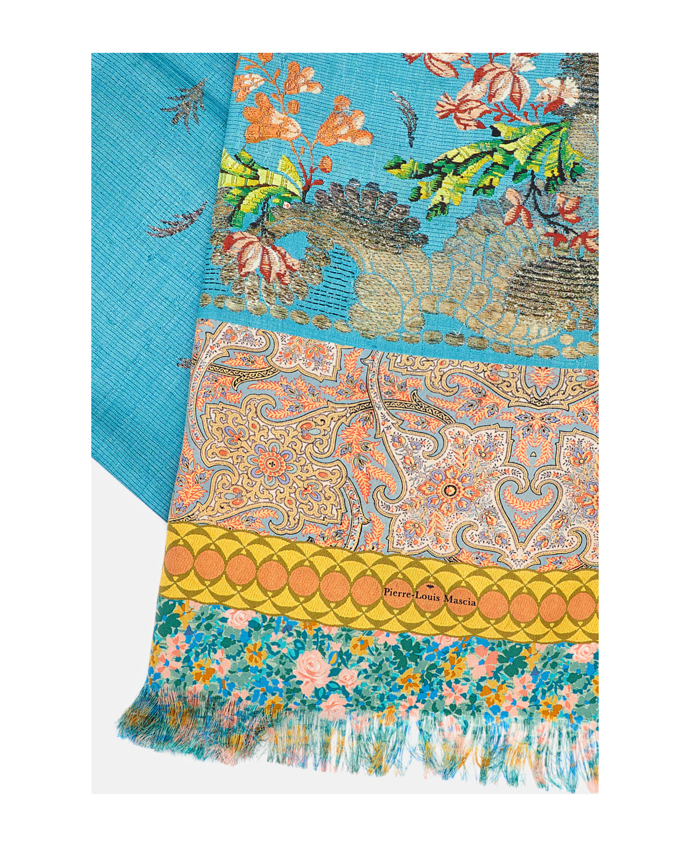 Pierre-Louis Mascia Silk Scarf - MultiColour