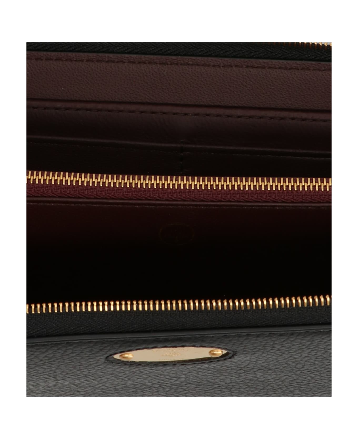 Mulberry 'mulberry Plaque' Wallet - Black   財布