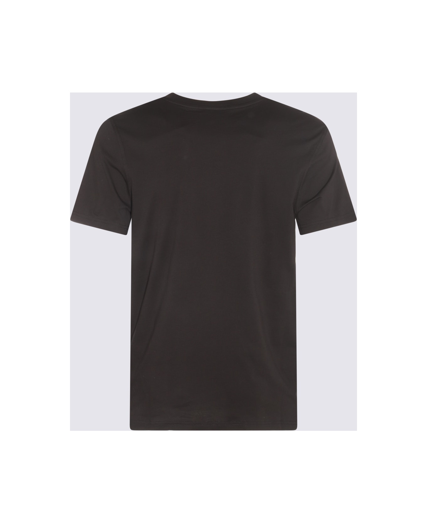 Moschino Black Cotton T-shirt - Black