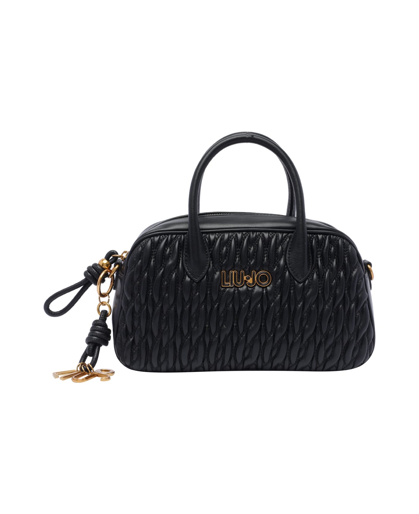 Liu-Jo Medium Logo Handbag - Black