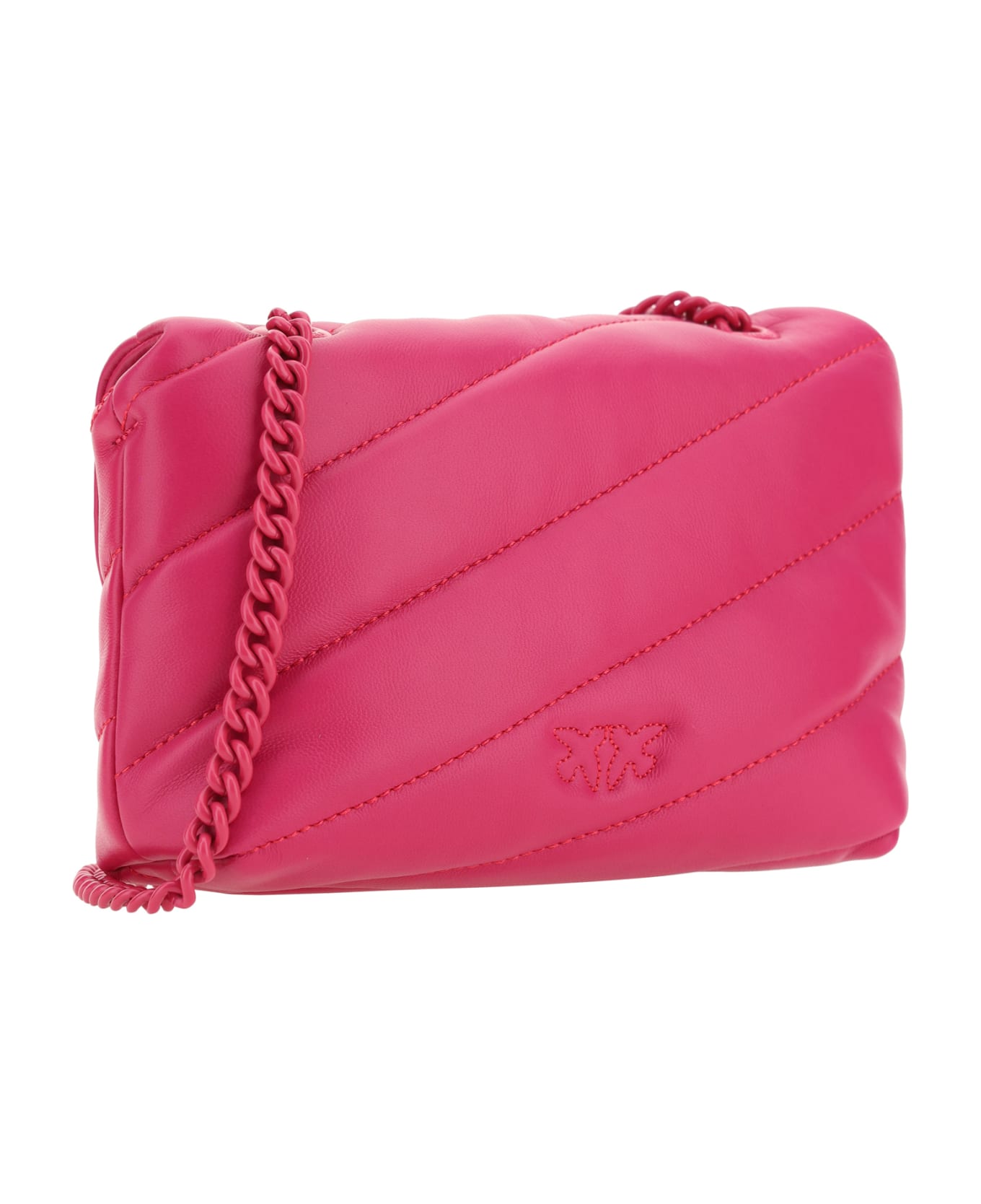 Pinko Baby Love Puff Crossbody Bag - Pink Pinko-block Color