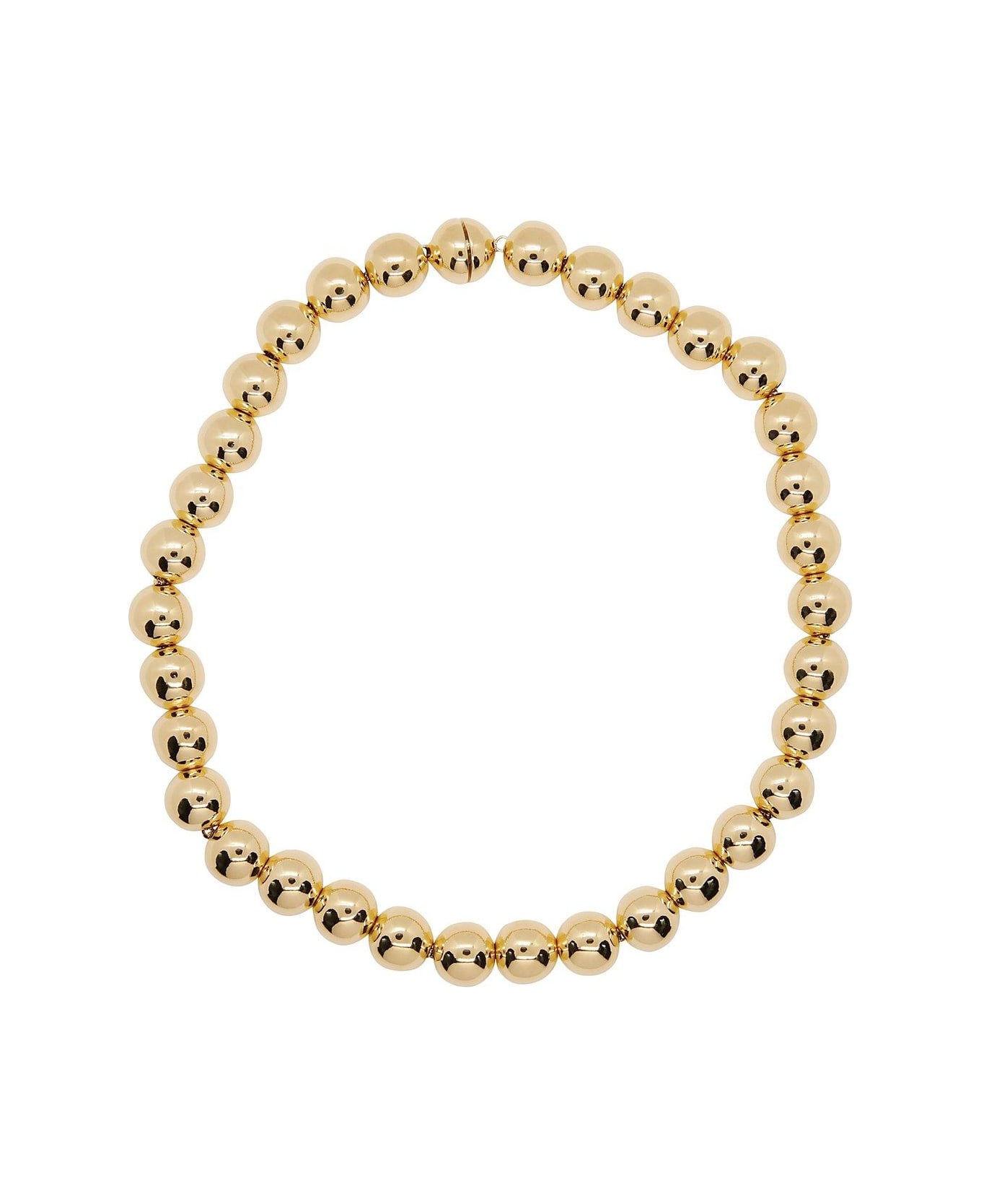 Jil Sander Spherical Embellished Necklace - Non definito