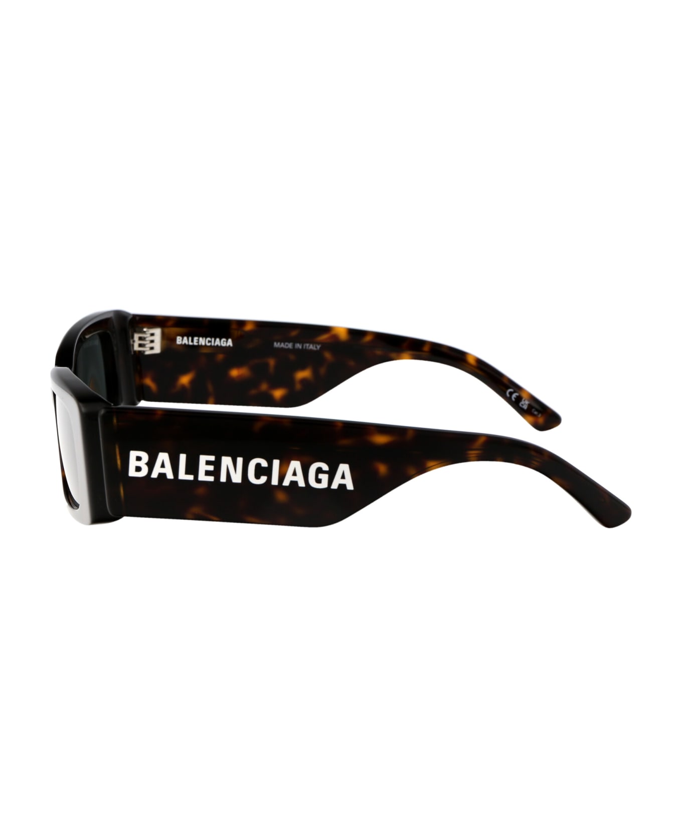 Balenciaga Eyewear Bb0260s Sunglasses - 002 HAVANA HAVANA GREEN