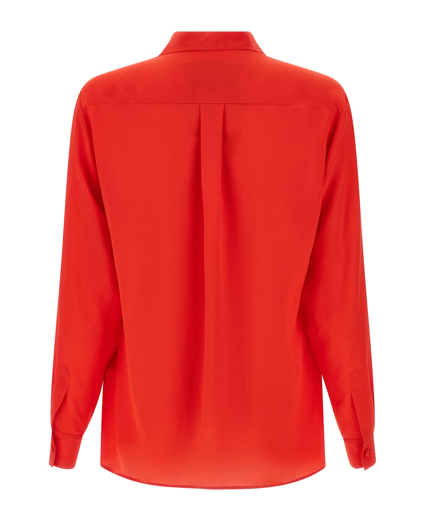 Valentino Garavani Silk Shirt - Red