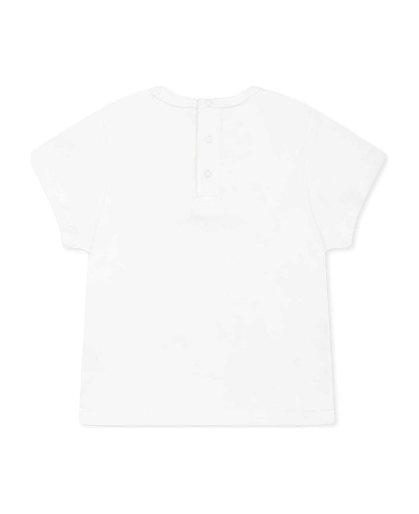 Little Marc Jacobs Light Blue Suit Or Baby Boy With Logo - Light Blue