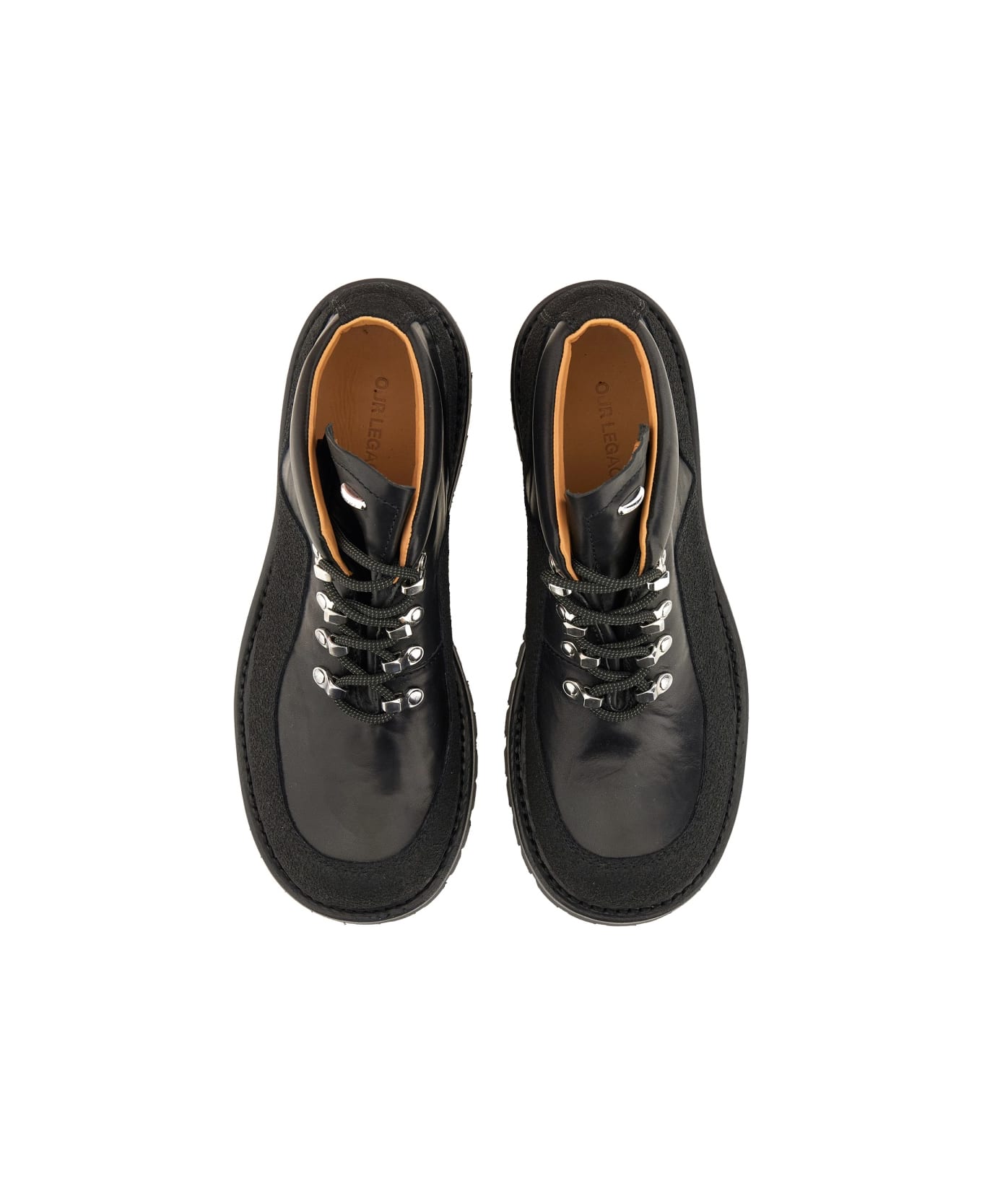 Our Legacy Leather "quest" Shoe - BLACK