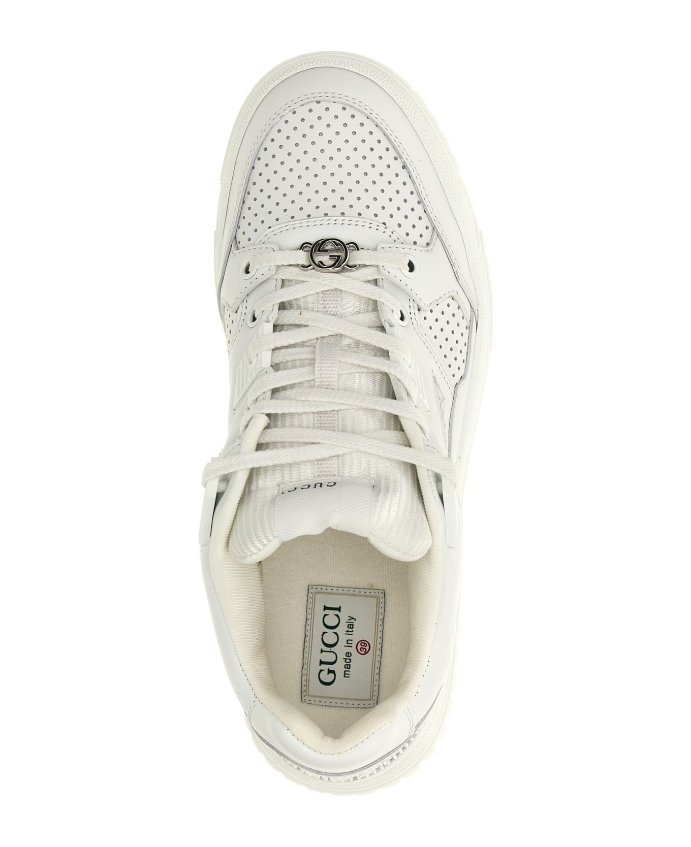 Gucci Logo Sneakers - White