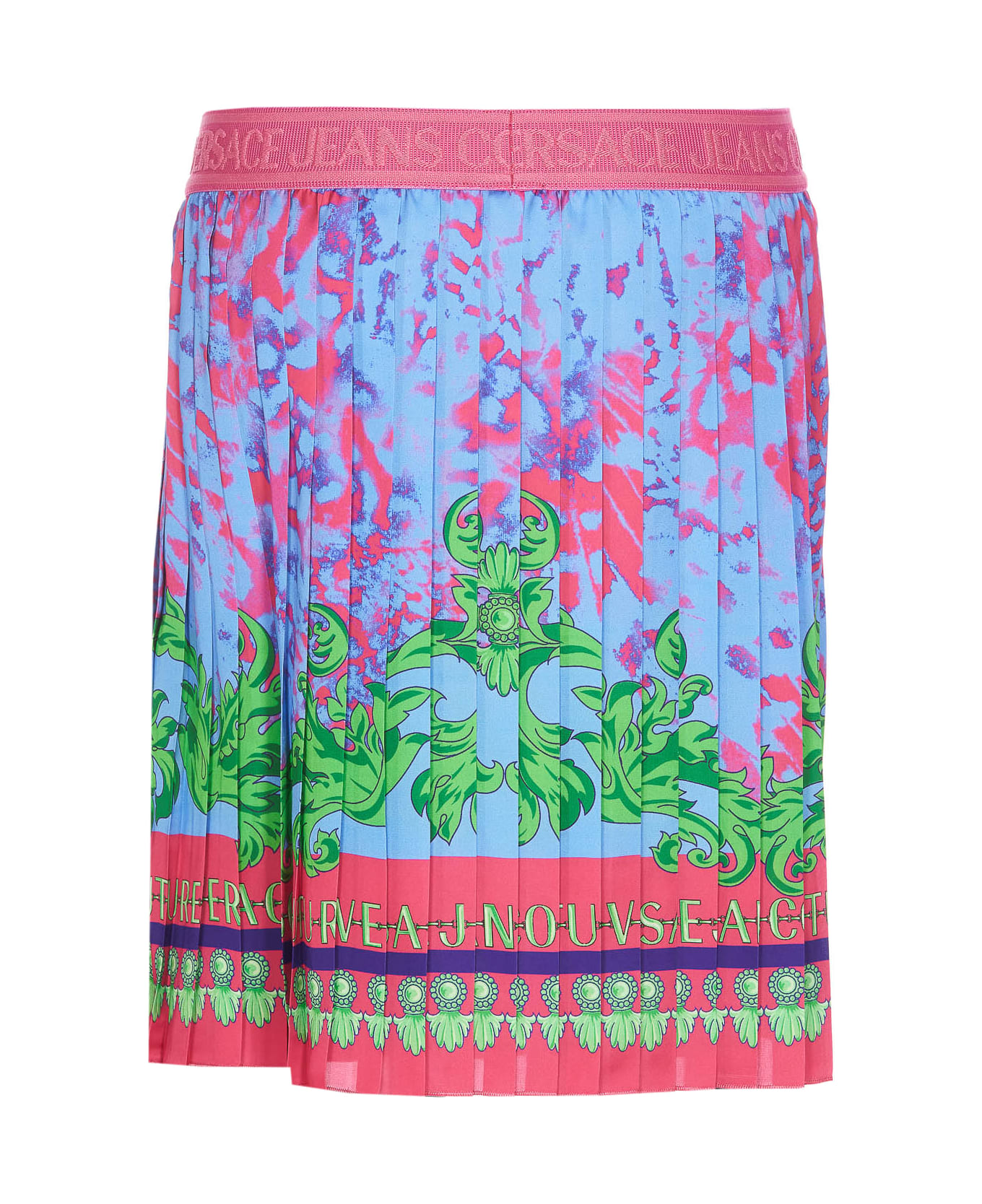 Versace Jeans Couture Print Skirt - MultiColour