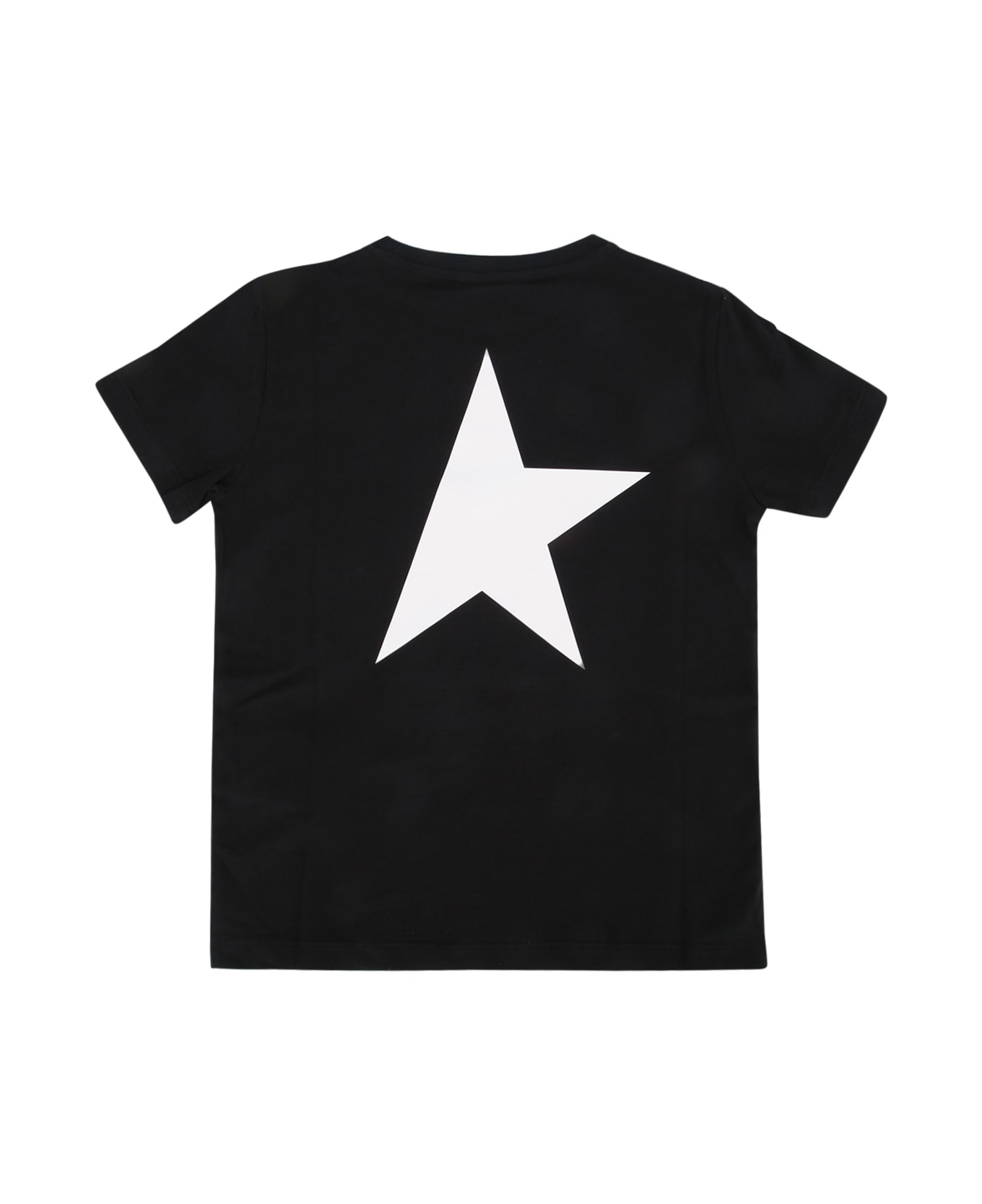 Golden Goose Star/ Boy's T-shirt S/s L - BLACKWHITE