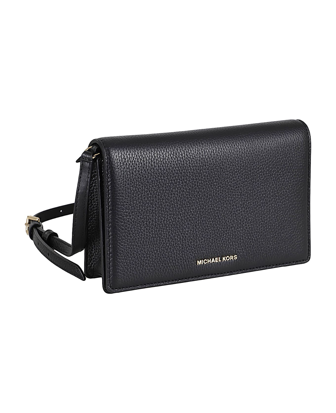 MICHAEL Michael Kors Md Flap Xbody - Black