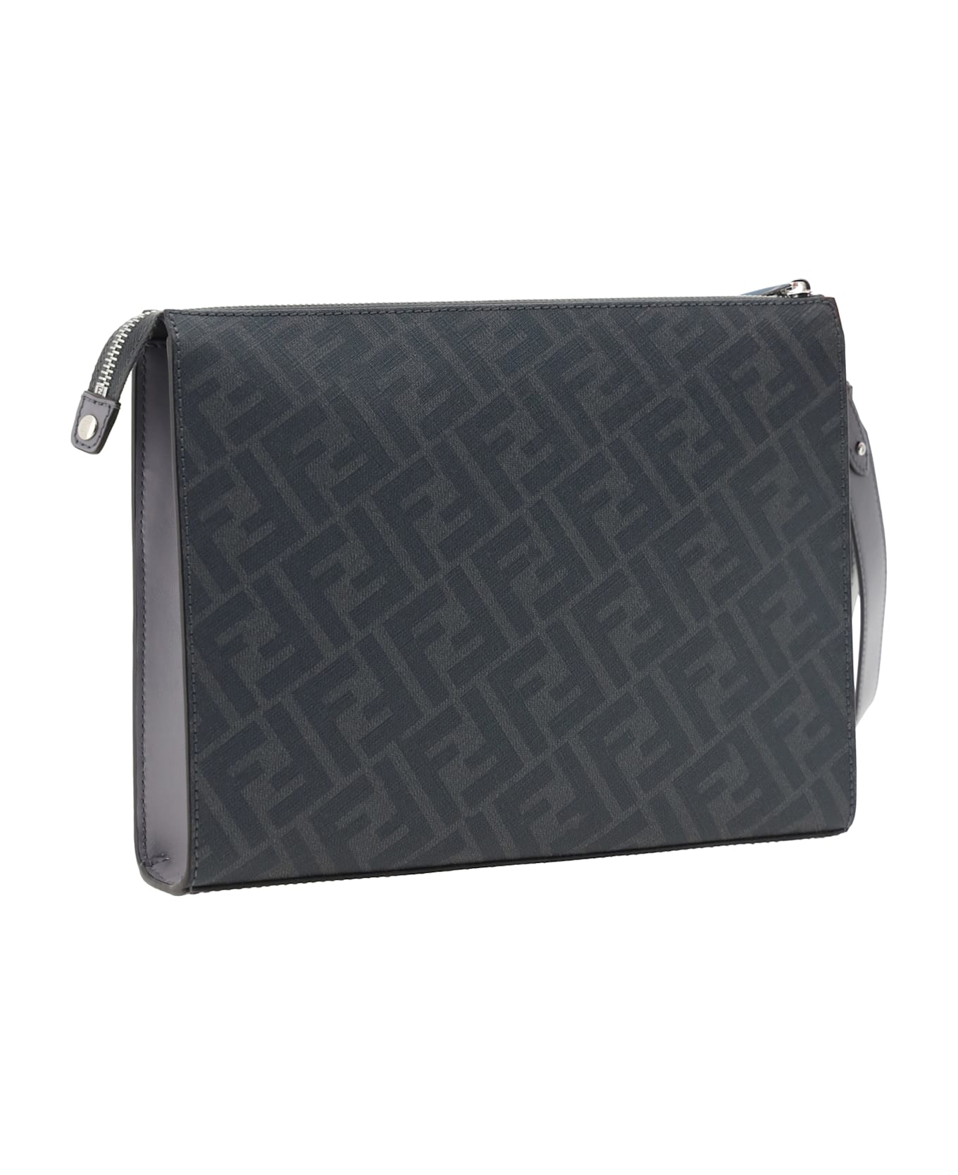 Fendi Clutch Bag - Acciaio+palladio