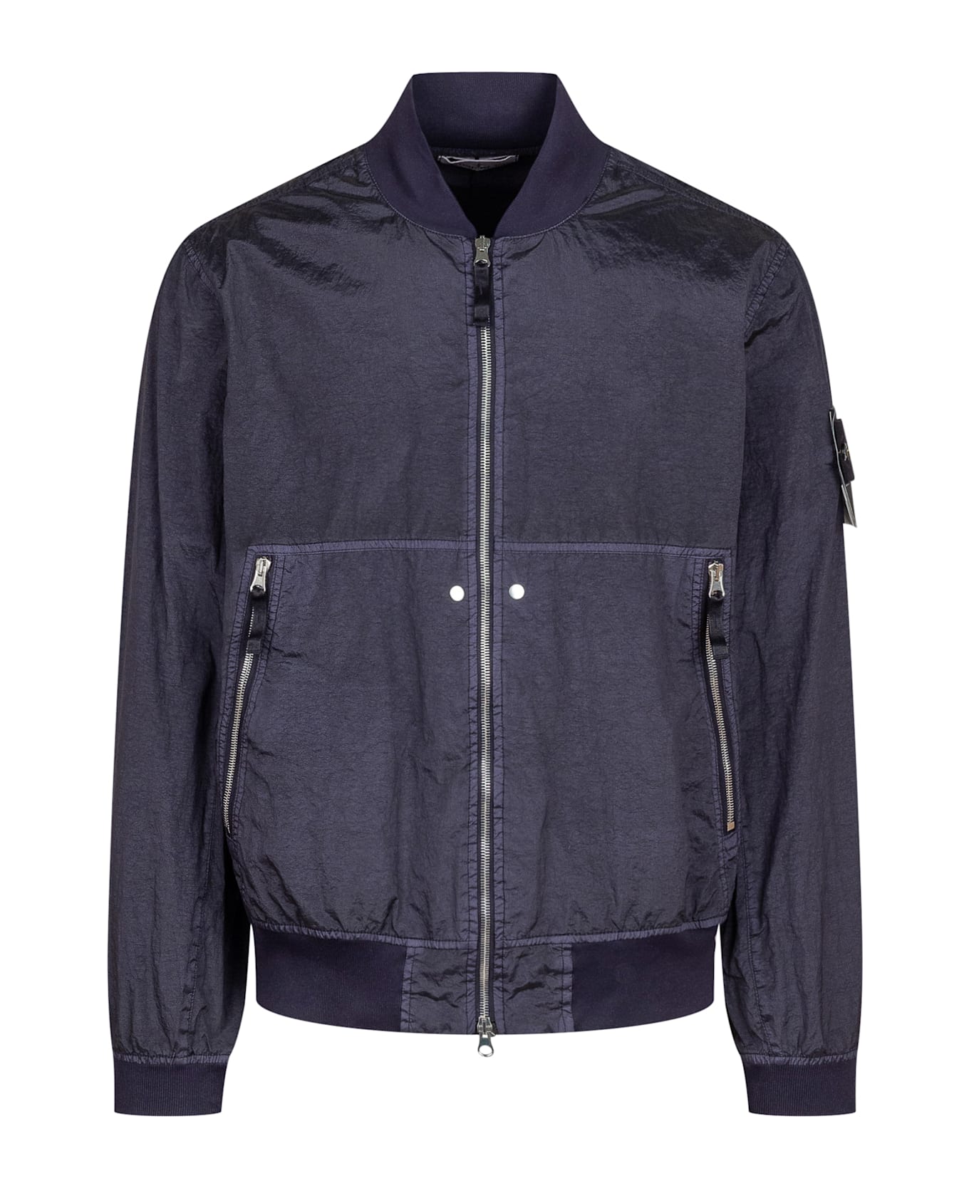 Stone Island Bomber Jacket - Blue