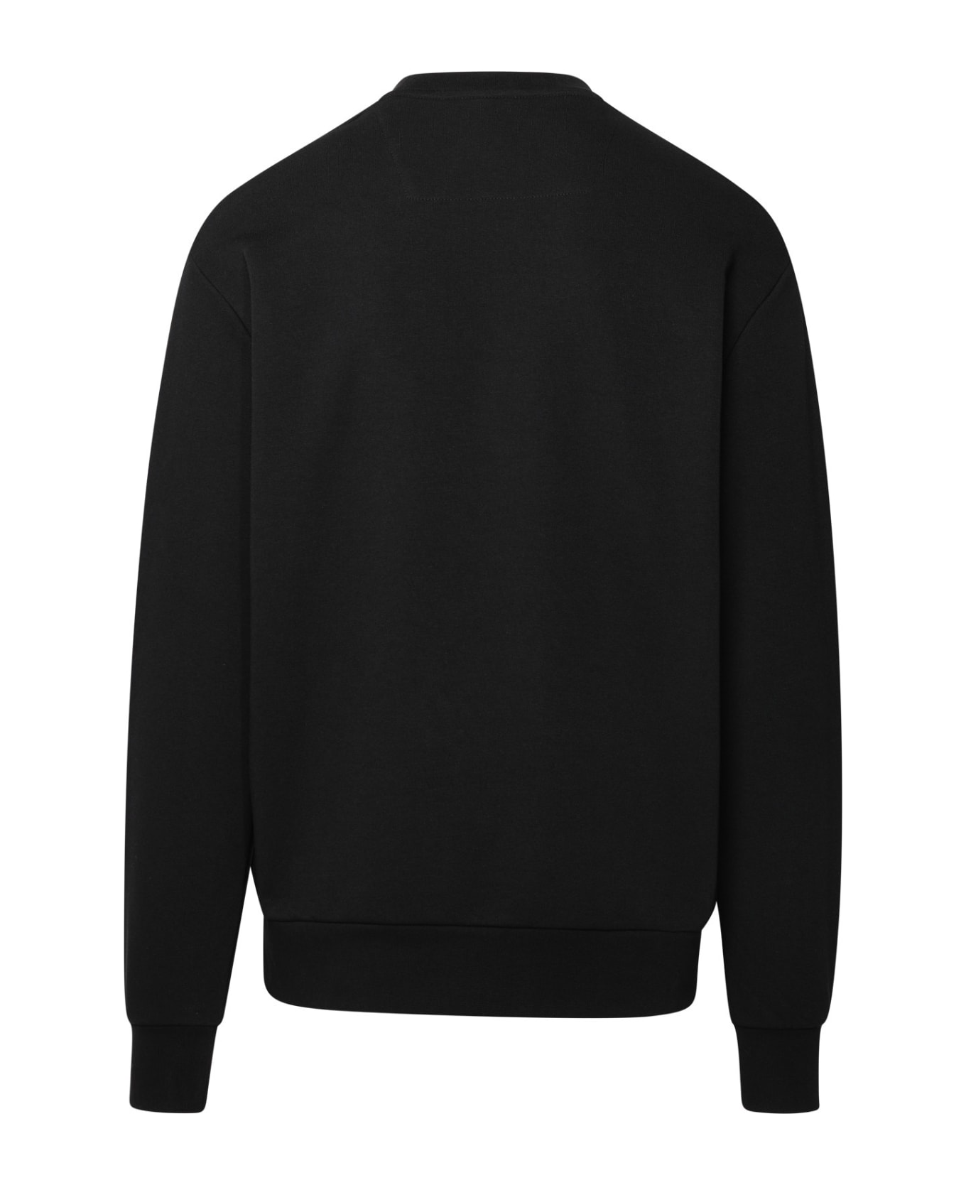 Philipp Plein Black Cotton Blend Sweatshirt - Black フリース