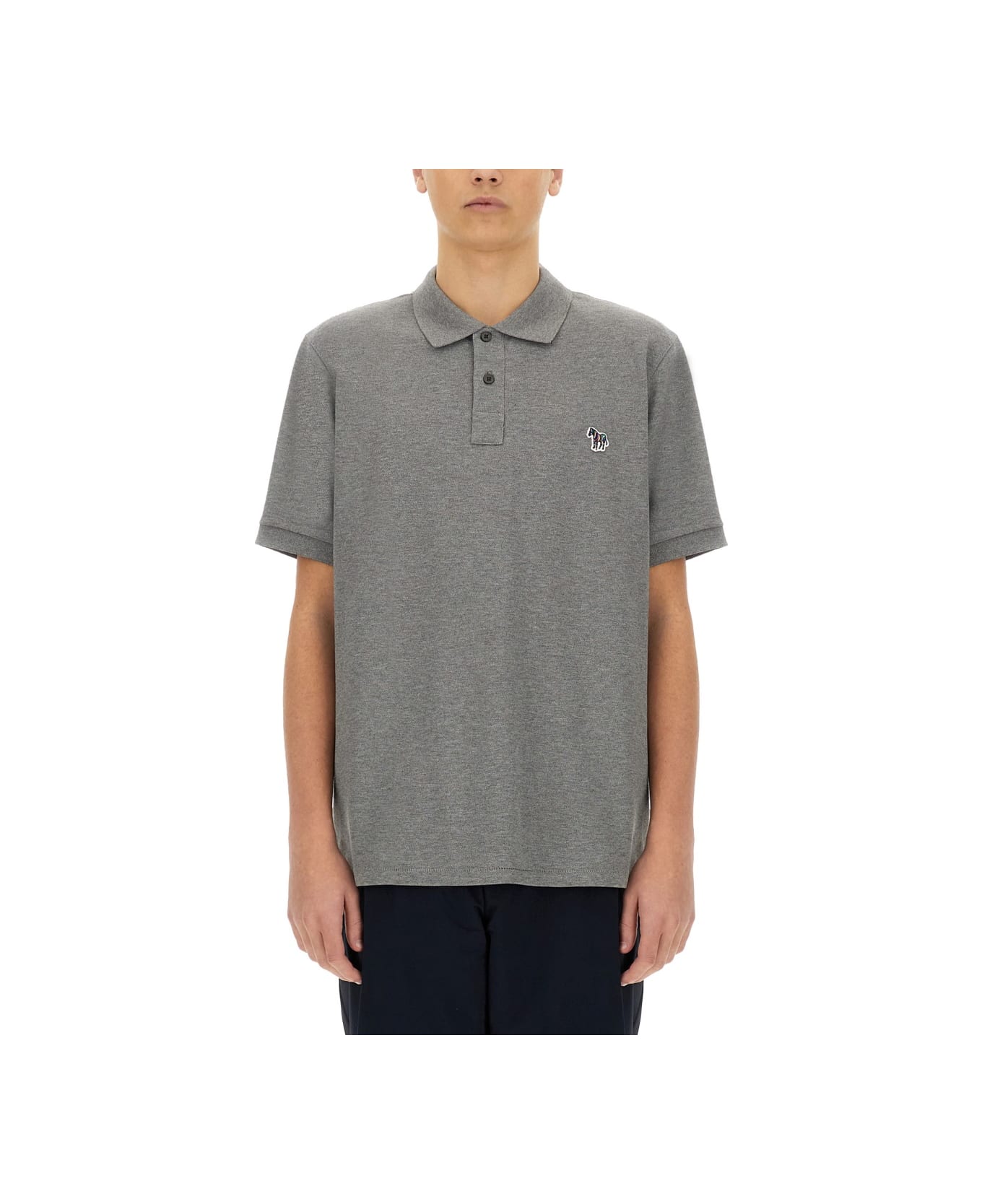 PS by Paul Smith "zebra" Polo. - GREY