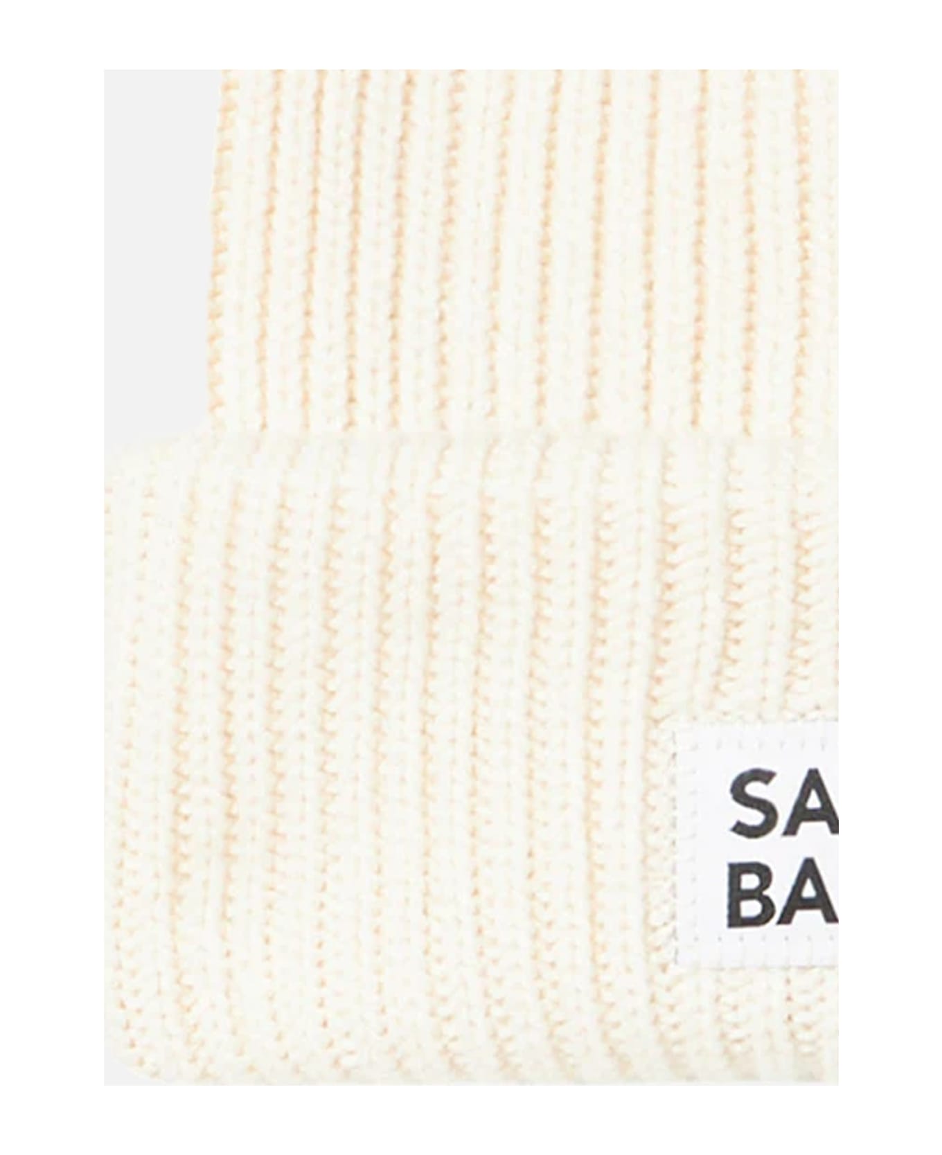 MC2 Saint Barth Woman White Knit Beanie - WHITE