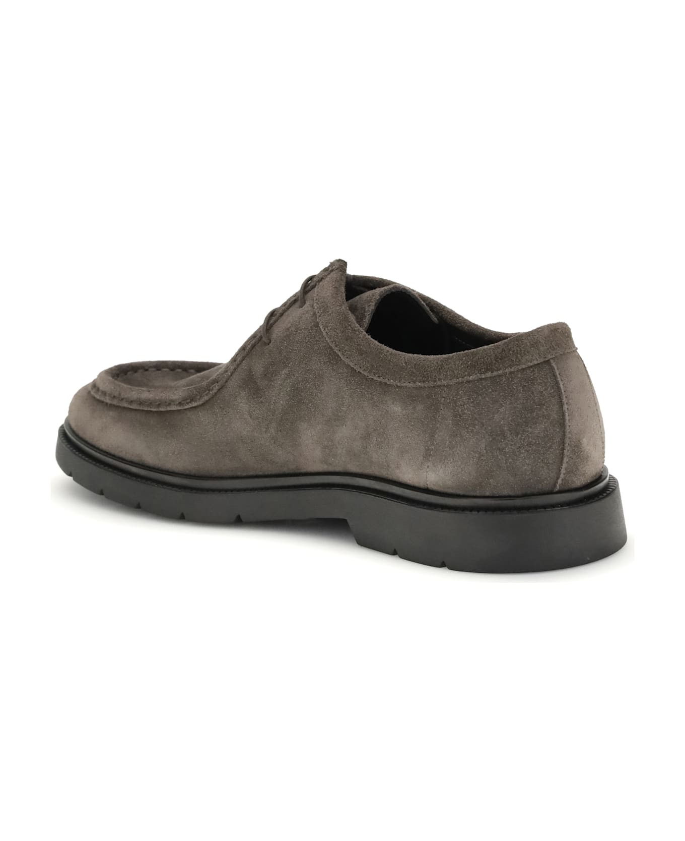 Kiton Suede Lace-up Shoes