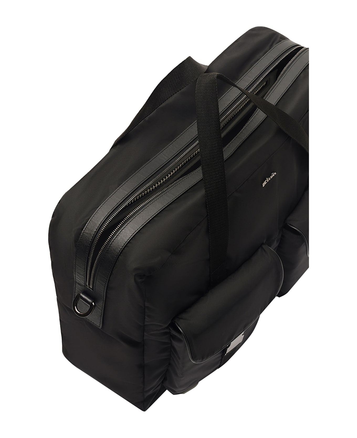 Kiton Duffle Bag Polyamide/nylon - BLACK