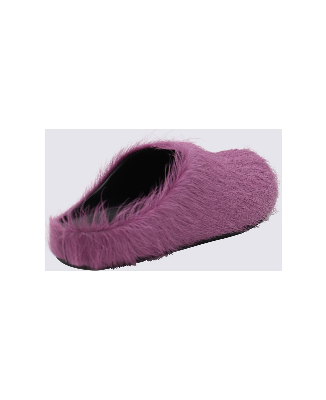 Marni Violet Leather Sandals - PRUNE VIOLET