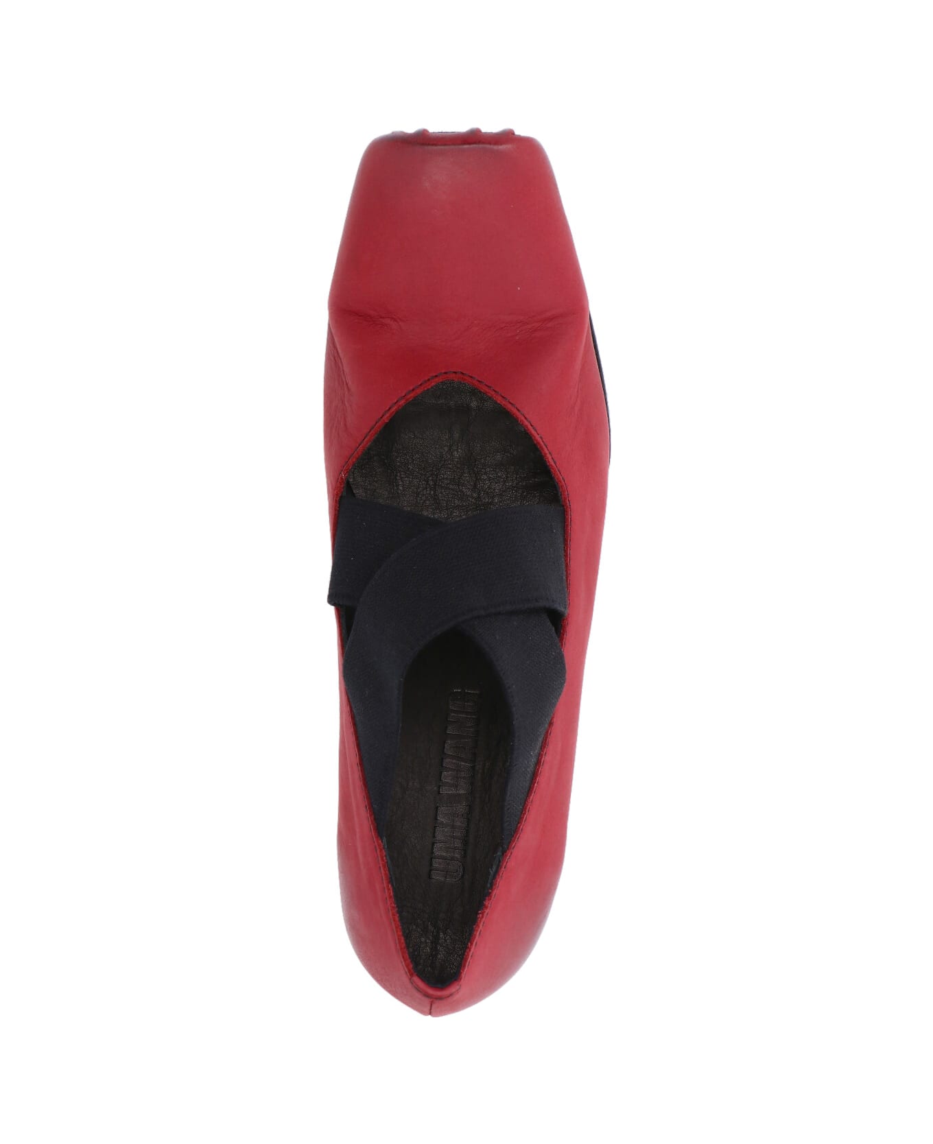 Uma Wang Heeled Ballet Flats - Red