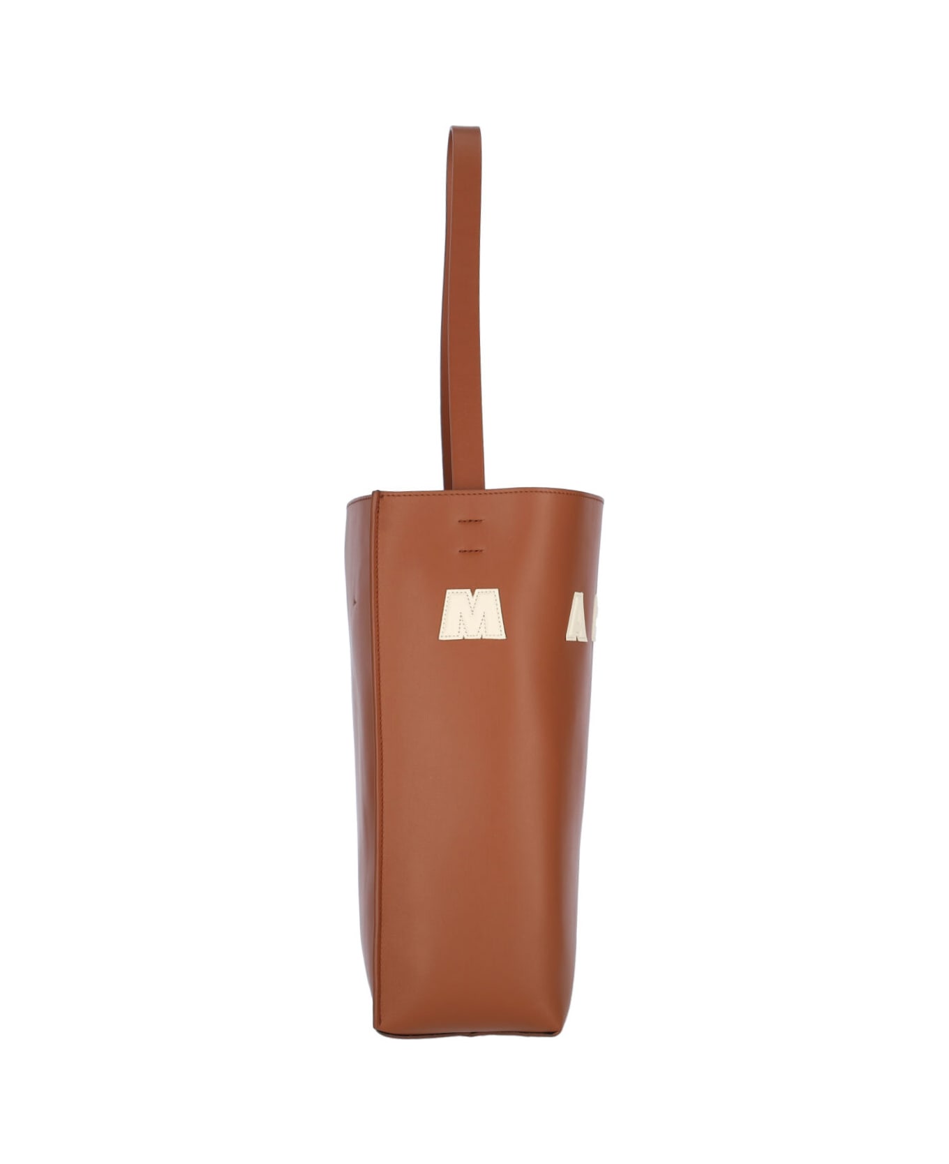 Marni Museo Medium Hobo Bag - BROWN