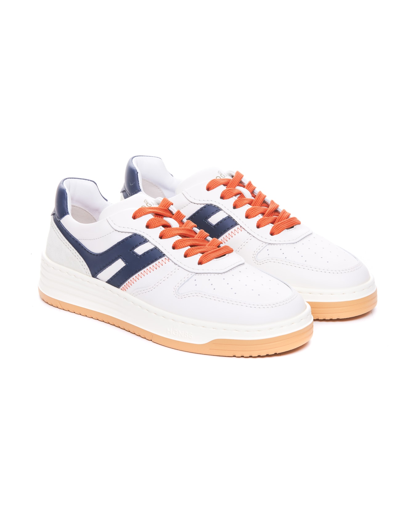 Hogan H630 Sneakers - Yogurt/blu