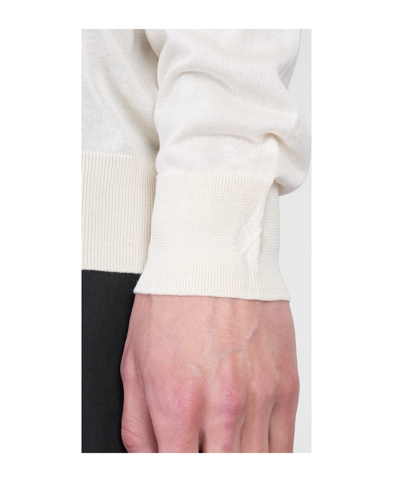 Ballantyne Knitwear In Beige Silk - beige