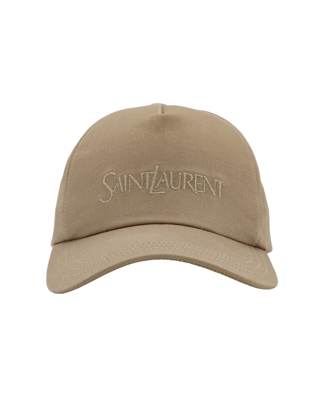 Saint Laurent Baseball Cap - Nude & Neutrals 帽子